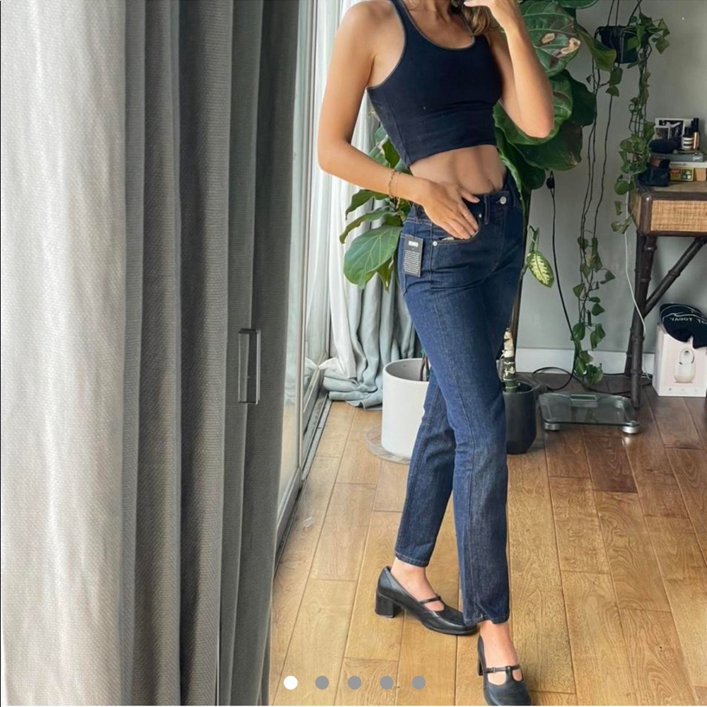 NEW REFORMATION Winona Mid Slim Jean
